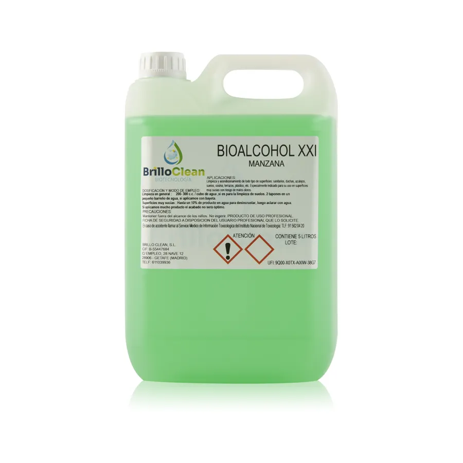 Bioalcohol manzana